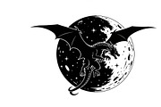 The Celestial Galaxy Silhouette, an Illustration by Amazin_art (Thumbnail 12 of 31)