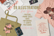 Fashion T-Shirt Designs, an Illustration by NKTN (Thumbnail 2 of 12)