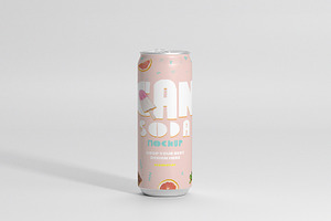 Soda Can Mockups