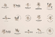 Linea Logo Templates Floral Edition, a Branding & Logo Template by GraphicDash (Thumbnail 5 of 6)