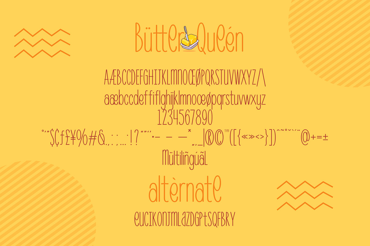 Butter Queen, a Font by ismanayuda (Photo 5 of 5)