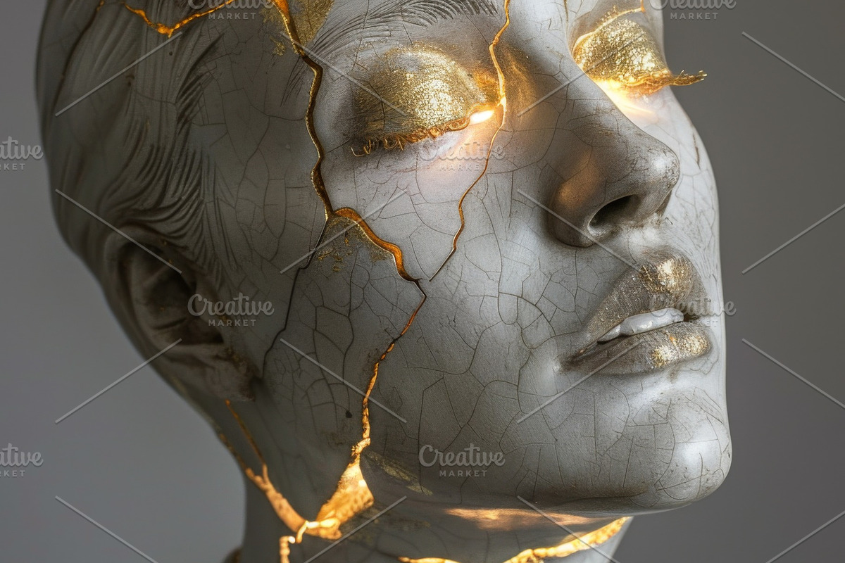 87 Sculpted marble heads, an Arts & Entertainment Photo by Handmadefont (Photo 85 of 85)