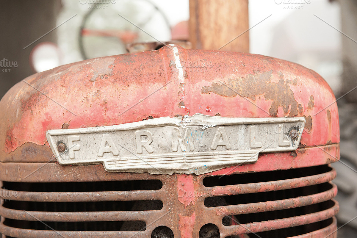 Vintage tractor featuring tractor, farmall, and red, a Transportation Photo by Ted Axelrod Photography (Photo 2 of 2)