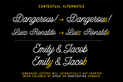 Lazy Ride - Script & Sans, a Script Font by Hendra Pratama (Thumbnail 8 of 21)