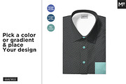 Casual Dress Shirt Mock-ups Set, a Shirt Mockup by Mocca Mockups Store (Thumbnail 9 of 11)