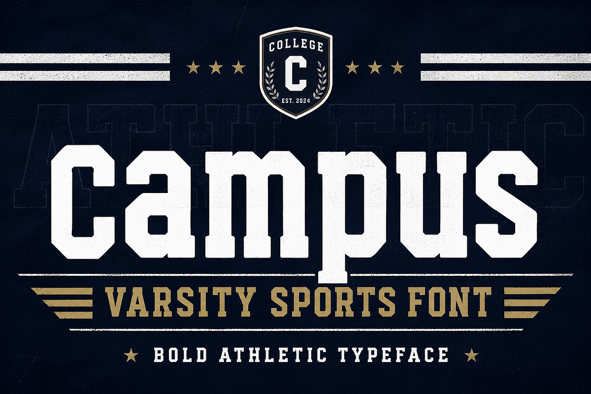 Campus, a Slab Serif Font by Wow Magic (Photo 1 of 7)