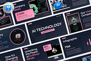 AI Technology Keynote, a Presentation Template by rgbryand (Thumbnail 1 of 7)