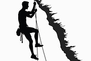 Extreme Climber Vector Pack, an Illustration by Gaye Art (Thumbnail 16 of 21)