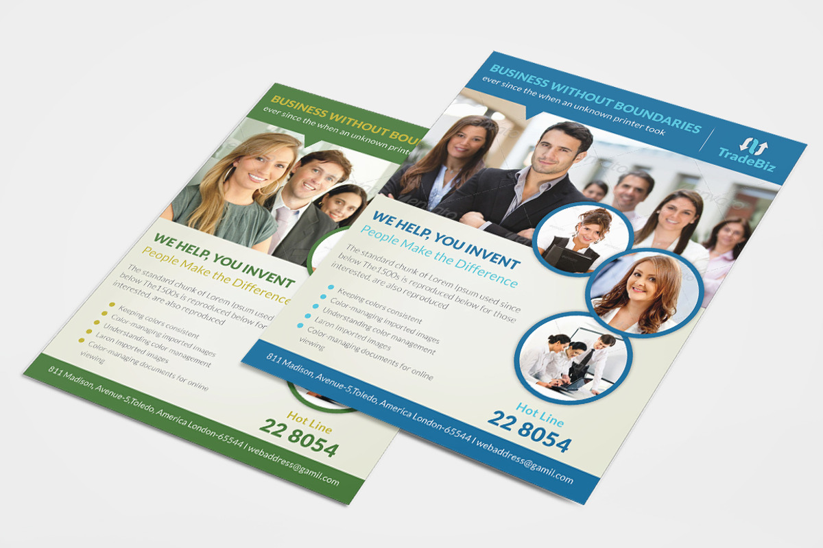 Corporate Business Flyer, a Flyer Template by Dotnpix (Photo 3 of 5)