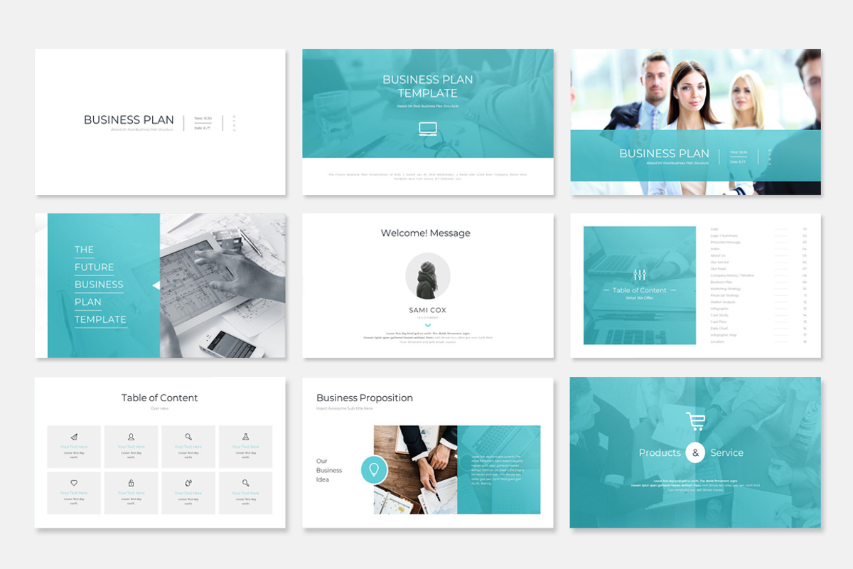 Business Presentation Bundle, a Presentation Template by WhiteGraphic (Photo 4 of 15)