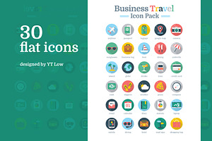 Business Travel Icon Pack