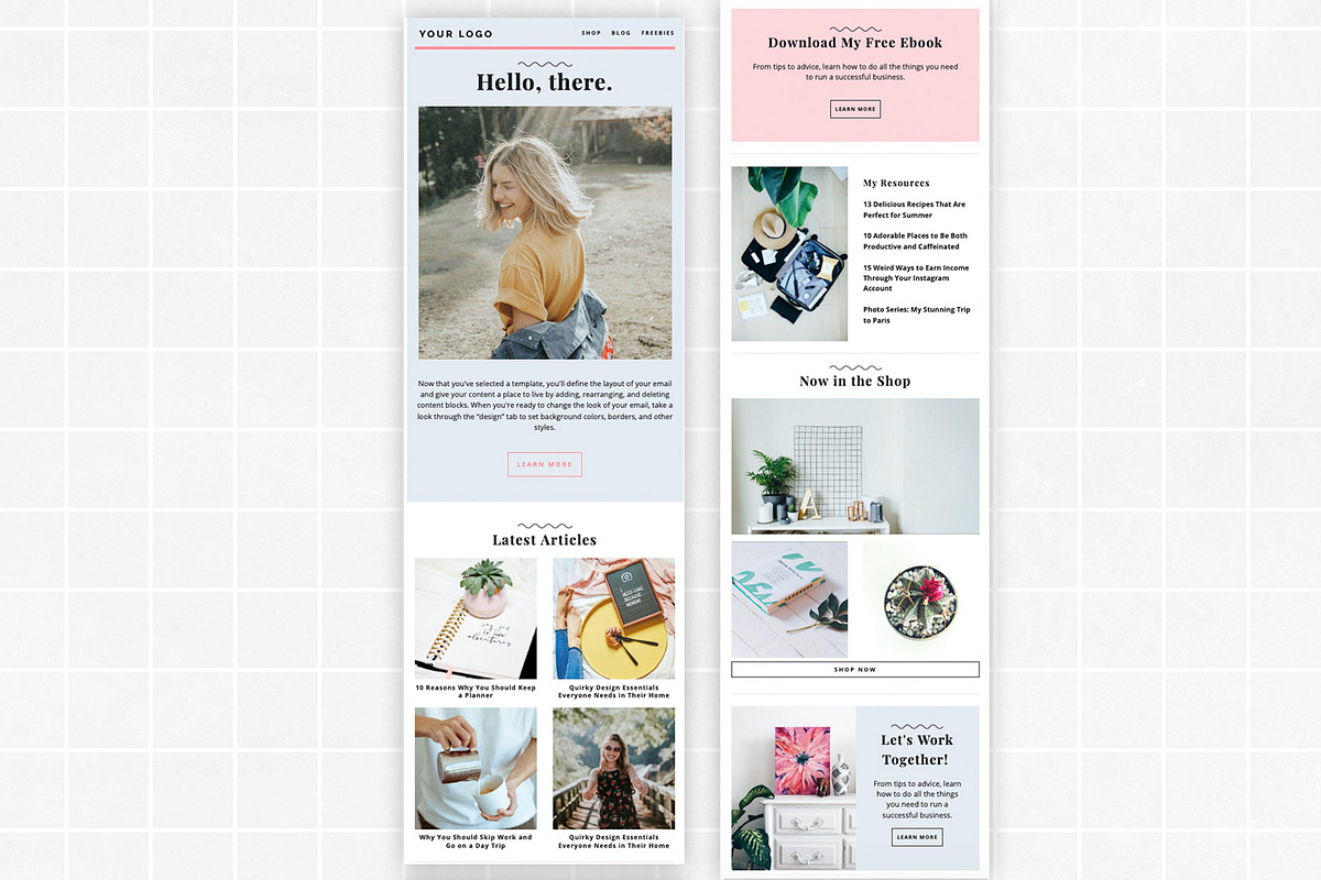 Email Template Bundle for Mailchimp, an Email Template by ltsdesigns