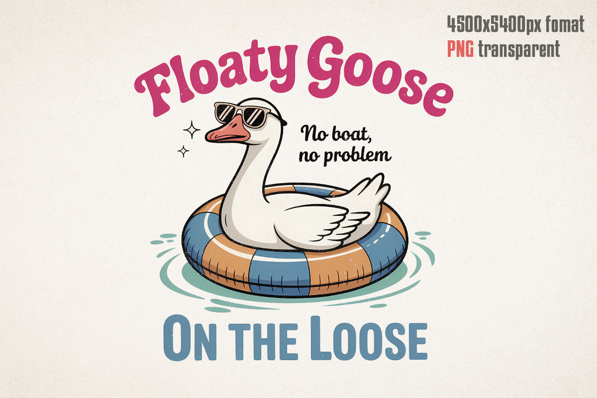 Funny Cute Goose Bundle Sarcastic, an Object Graphic by GlitterCraft (Photo 23 of 31)