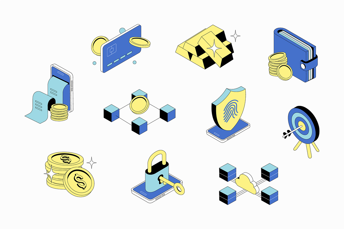 Fintech Illustration, an Object Graphic by Jump Studio (Photo 3 of 4)