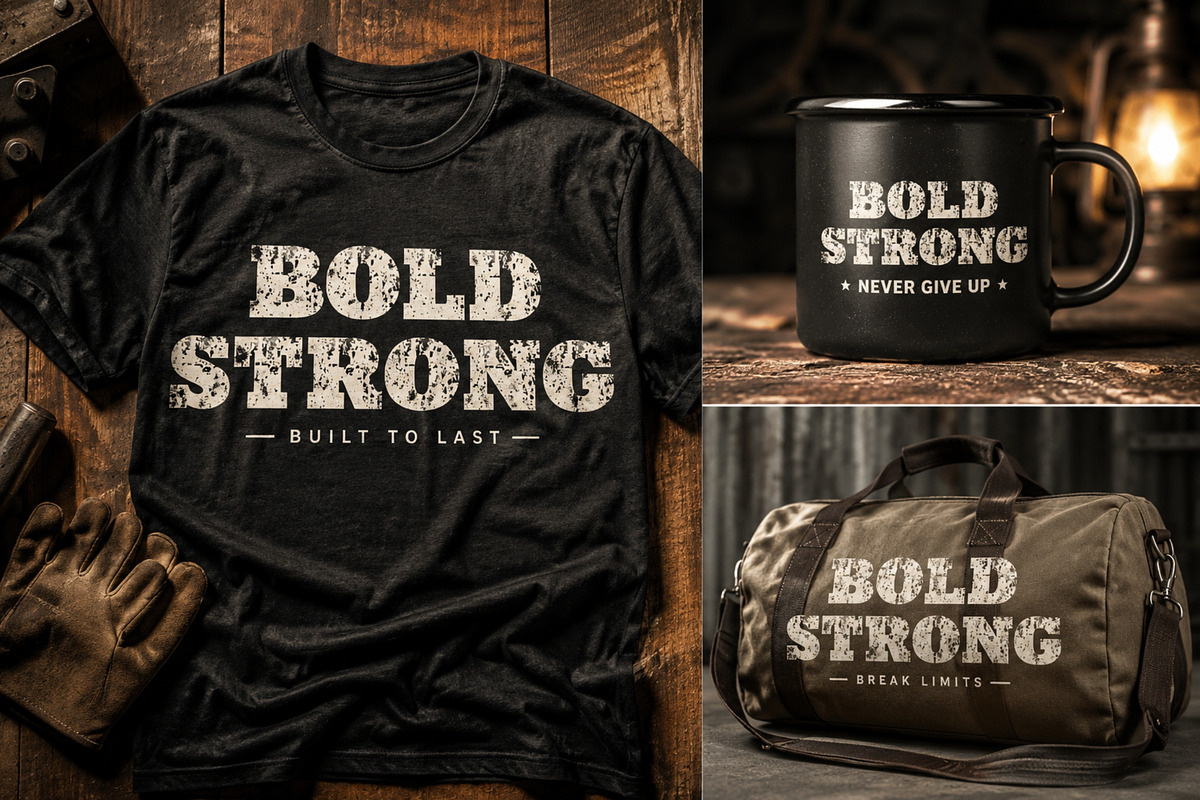 Metal Vintage – Grunge Font, a Slab Serif Font by Limited.studio (Photo 2 of 4)