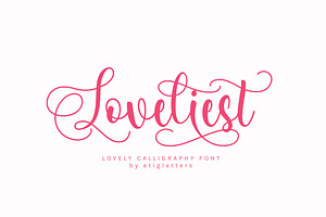 Loveliest Calligraphy Font