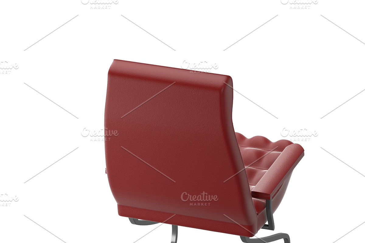 Modern leather chair, a Furniture 3D Model by CGTales (Photo 7 of 9)