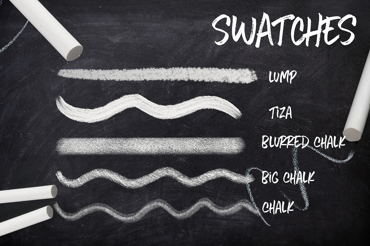 Chalk bundle for Procreate preview 3