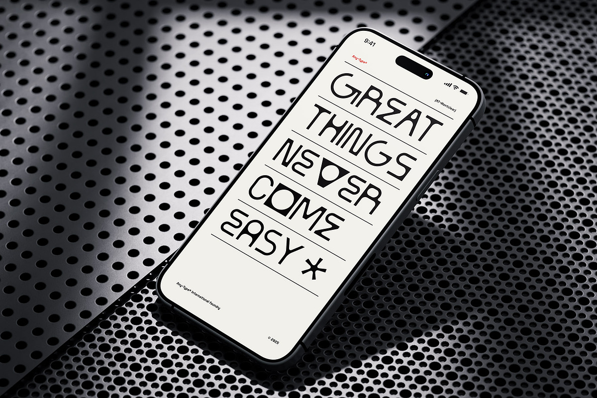 AT Montclear, a Sans Serif Font by Any-Type® Foundry (Photo 12 of 14)