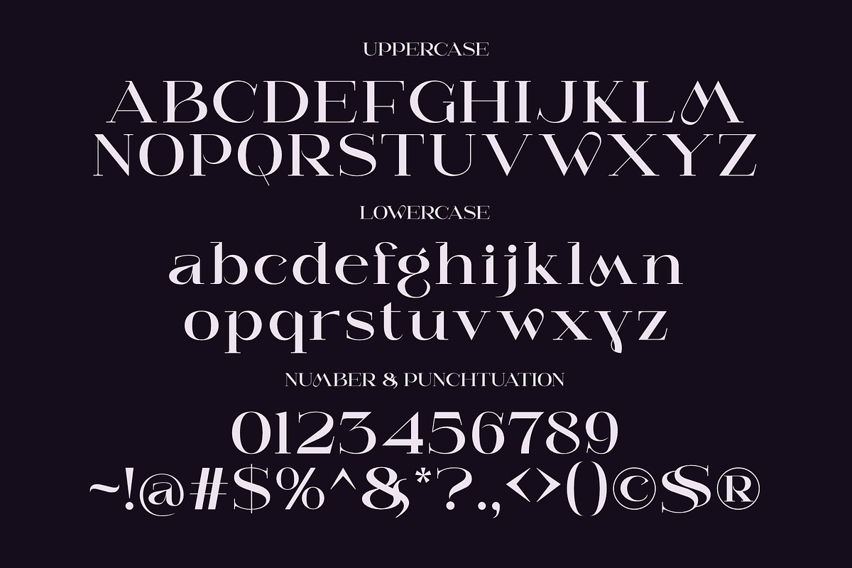 Asmake - Modern Serif Font, a Serif Font by Sealoung (Photo 9 of 9)