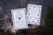 Pastel Celestial Modern FOLK art, a Decorative Illustration by SunnyAfternoons (Thumbnail 7 of 18)