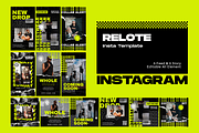 Relote Hypebeast Instagram Template, a Social Media Template by Shinra Labs (Thumbnail 5 of 5)