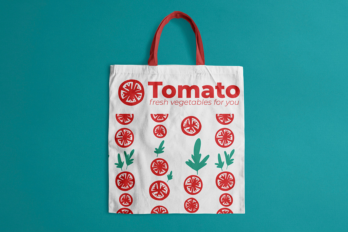 Logo template for vegetable market, a Branding & Logo Template by Ja Polina ArtShop (Photo 4 of 6)