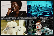 12 Photo Effect Templates, a Layer Style Add-On by iDoodle Studio (Thumbnail 4 of 6)