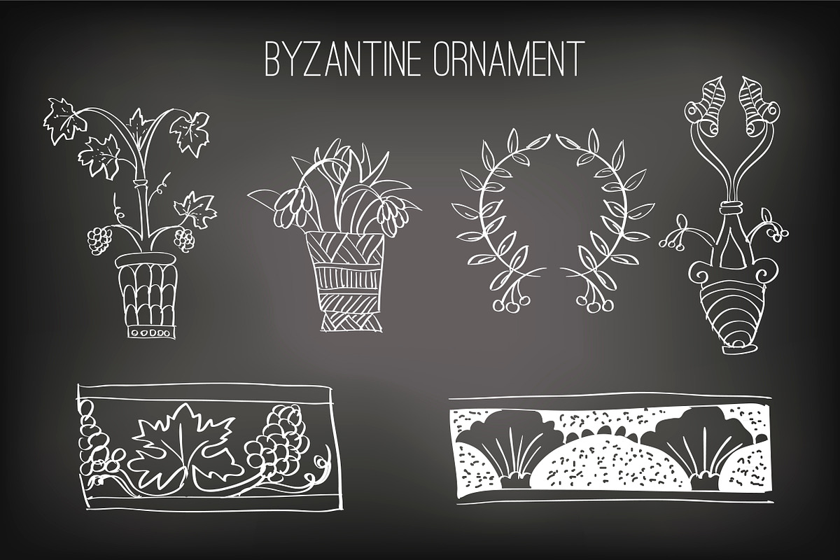 №11 Byzantine Ornament, a Decorative Illustration by Rasveta (Photo 1 of 5)