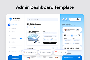 GoNow! - Flight Booking Dashboard