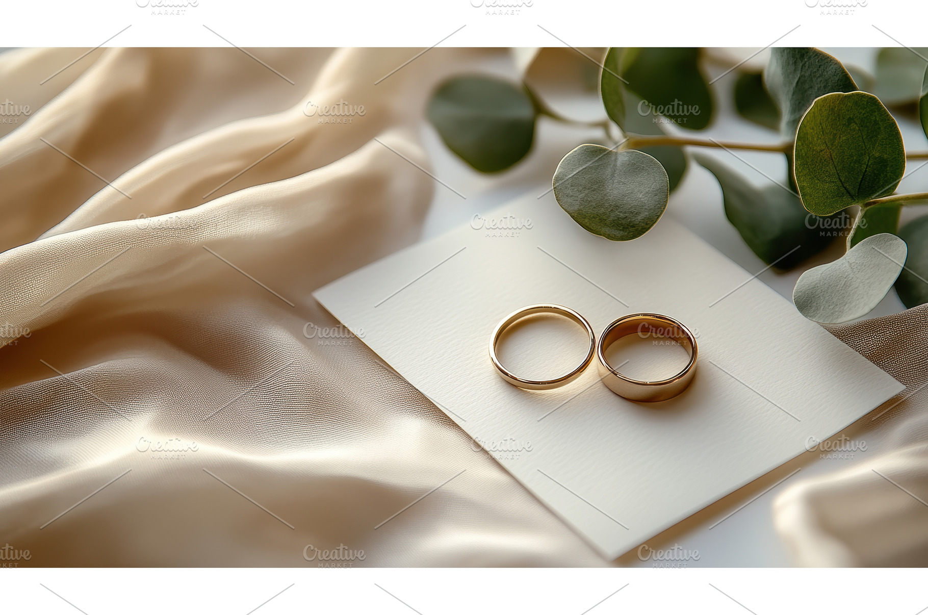 Gold wedding rings on wedding, a Photo by Rodica Ciorba