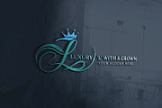 Stylized 'L' With a Crown Logo, a Branding & Logo Template by FusionadCreates (Thumbnail 6 of 6)