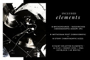 Monochrome Abstract Backgrounds, a Texture Graphic by Carla Fern Designs (Thumbnail 12 of 12)