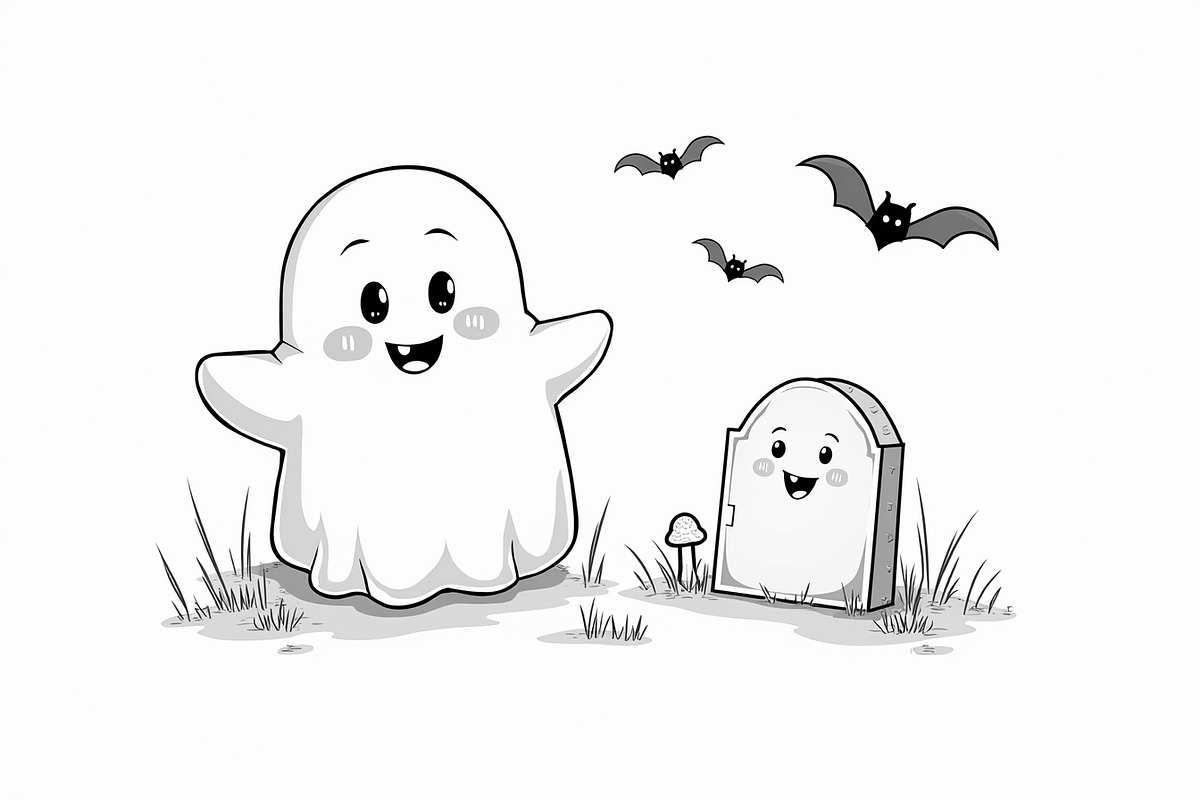 Spooky Halloween Clipart Bundle, an Illustration by yasushie (Photo 9 of 26)