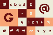 Pikolo Block Font, a Sans Serif Font by Ideabuk (Thumbnail 8 of 8)