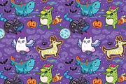 19 Fantasy Seamless Patterns, a Pattern Graphic by PenguinHouse (Thumbnail 13 of 20)