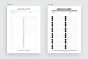 Email Sign Up Sheet, a Stationery Template by Amit Debnath (Thumbnail 6 of 8)