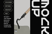 Long Handled Hoe Mockup, a Household Mockup by hiddemaru (Thumbnail 4 of 4)