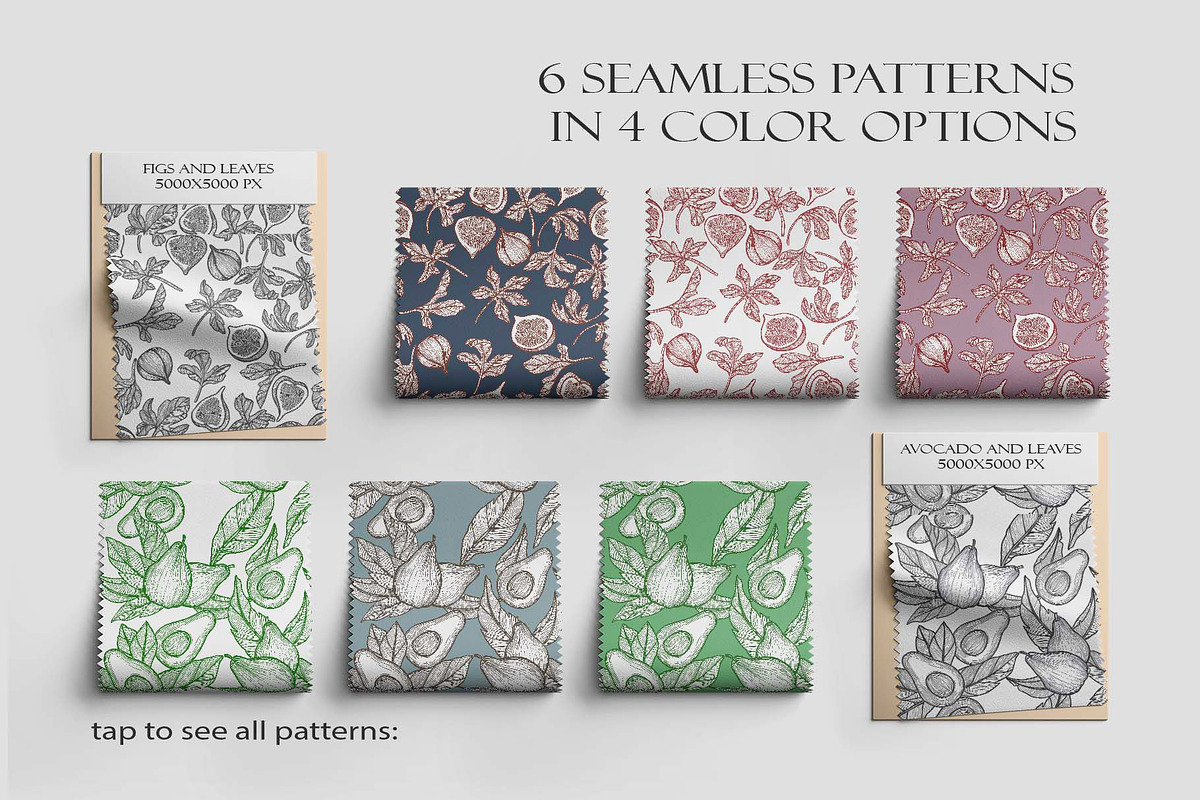 Fruit hand-drawn Seamless Pattern, a Pattern Graphic by DamriNa art (Photo 2 of 8)