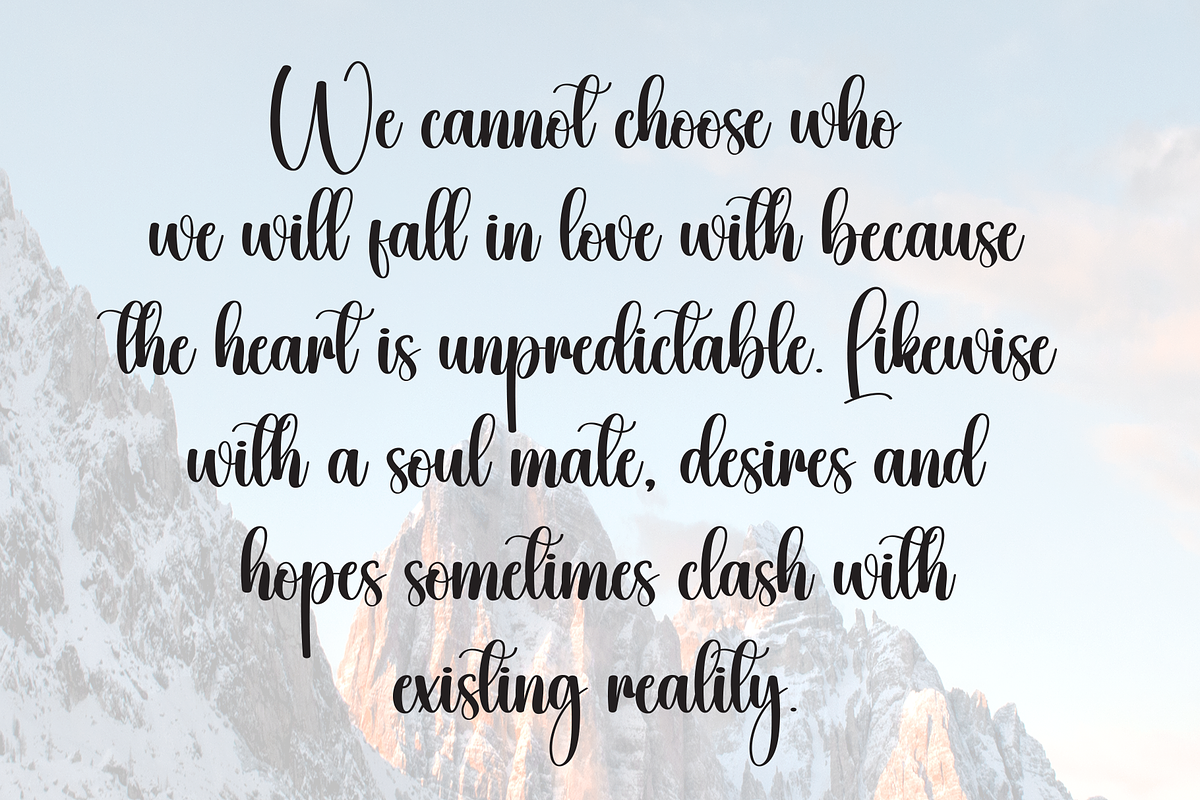 Waiting | Script Font, a Handwritten Font by Scratchones (Photo 5 of 9)