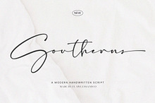 Southerns - Handwritten Script Font