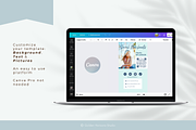 Travel Influencer Business Card Kit, a Business Card Template by Golden Horizons Studio (Thumbnail 11 of 12)