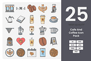 Cafe And Coffee Icon Pack, a Duotone Icon by erifqizeicon (Thumbnail 2 of 4)