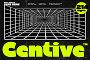 Centive Bold Futuristic Display Font, a Sans Serif Font by Ronny Studio (Thumbnail 1 of 9)