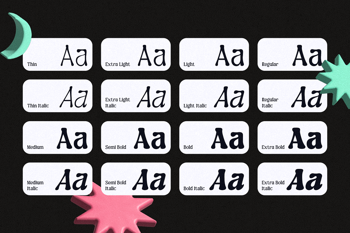 Guffier - Retro Display Typeface, a Serif Font by Typetemp Studio (Photo 3 of 12)