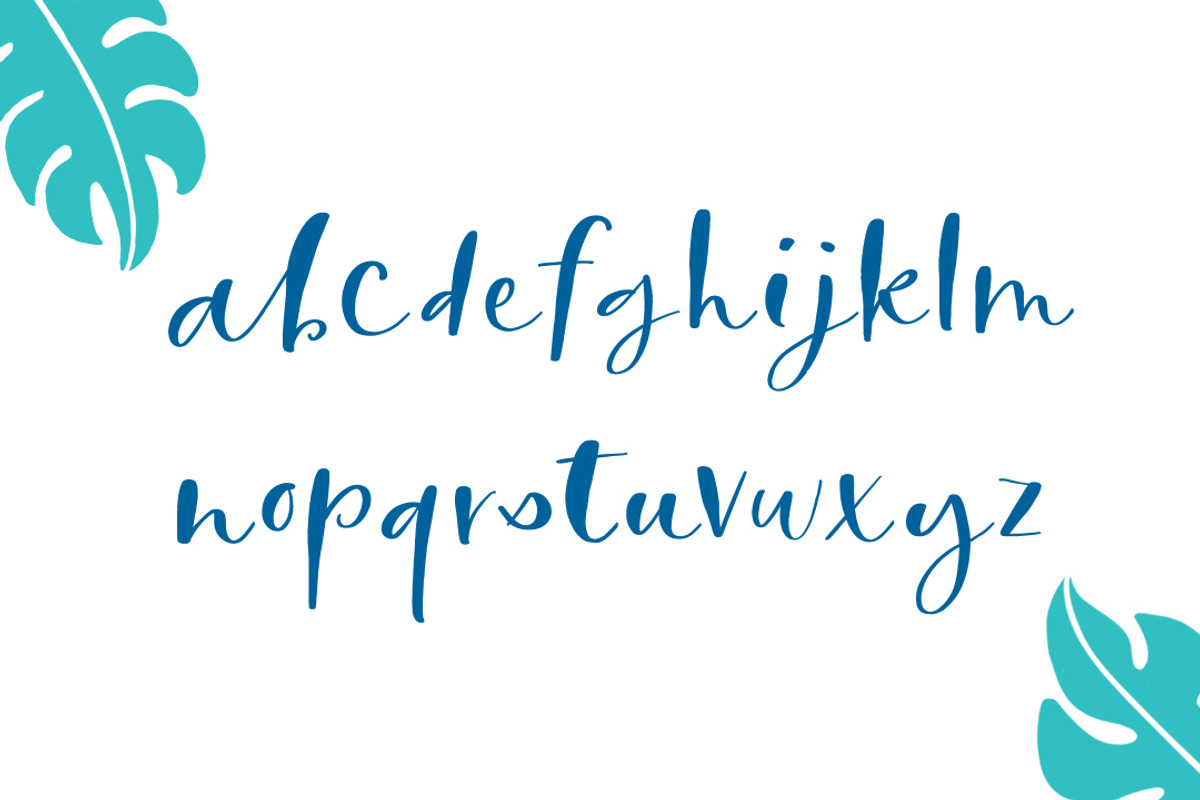 Calla Script preview 2