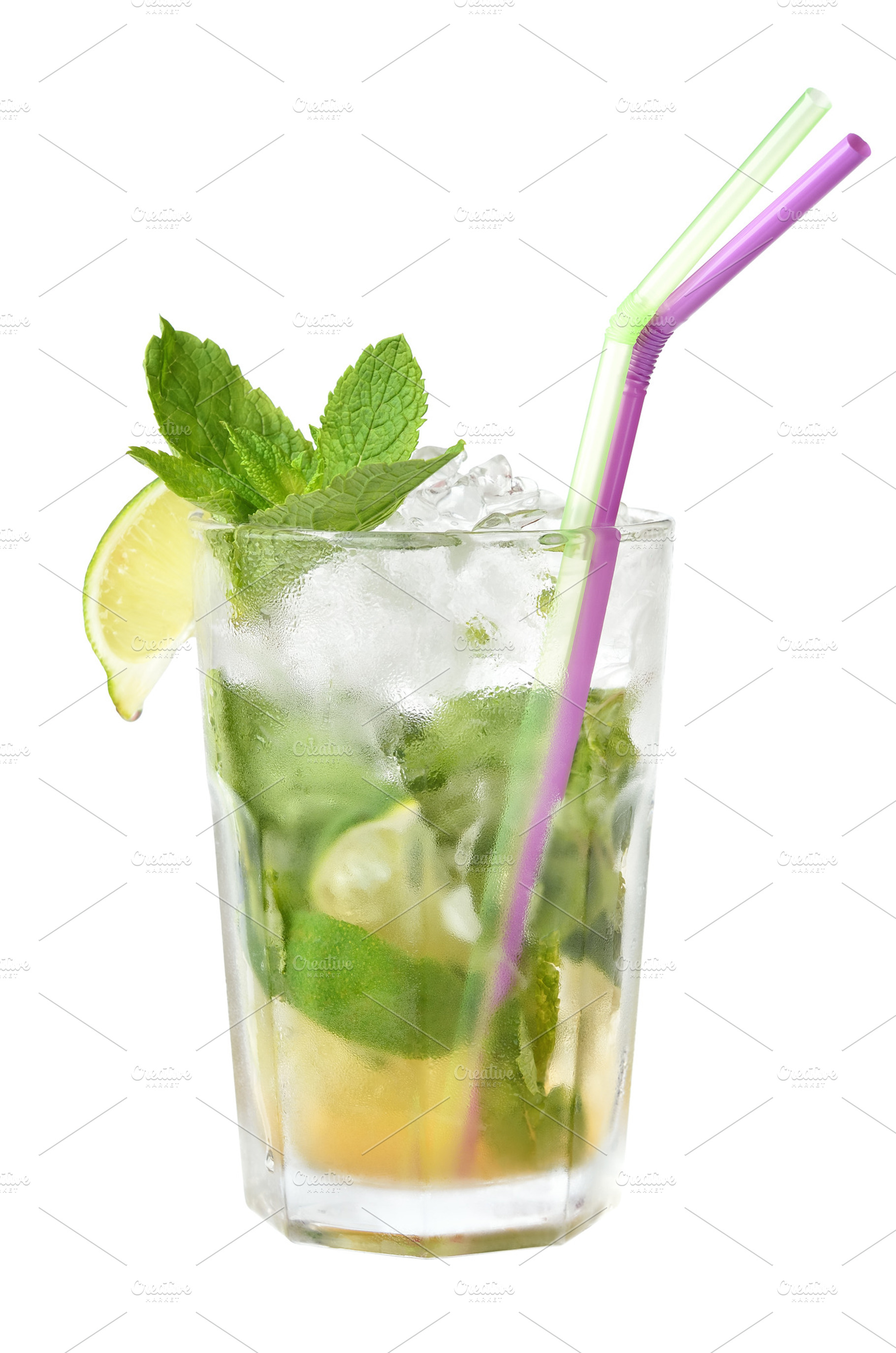 Traditional mojito featuring mojito, cocktail, and alcohol, a Food & Drink Photo by Food Stock