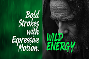 Elanova Bold Handcrafted Brush, a Sans Serif Font by artisans (Thumbnail 4 of 7)