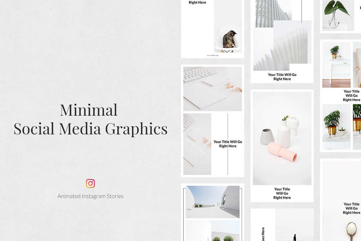 Minimal Animated Instagram Stories, a Social Media Template by Social Corner Graphics (Photo 1 of 9)