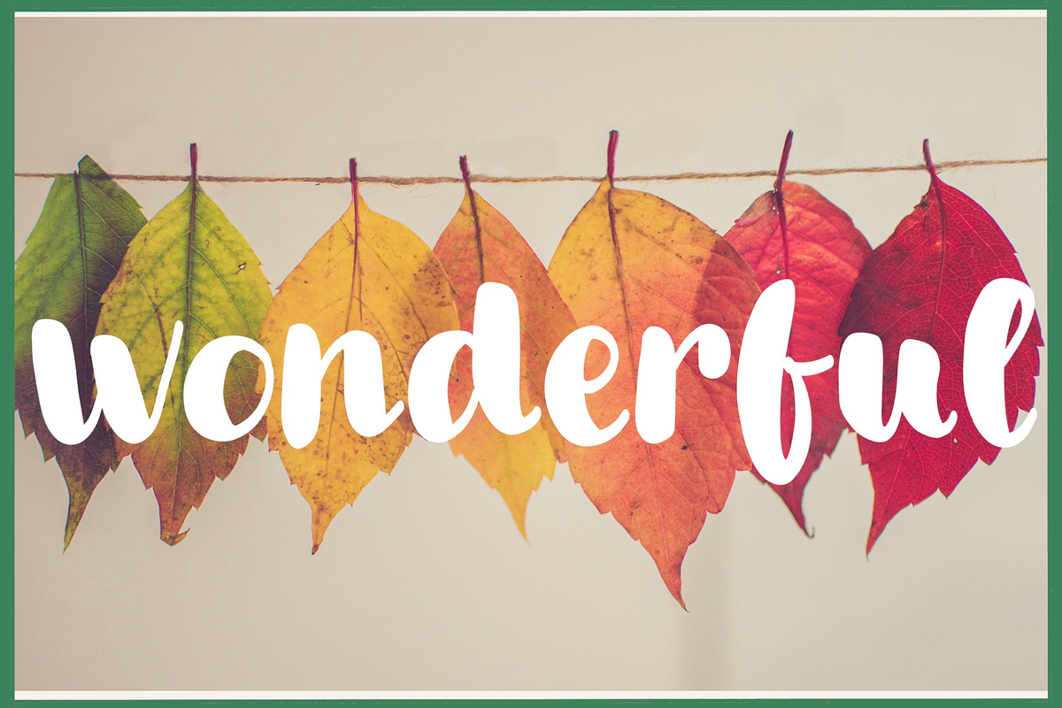 Christmas season, a Handwritten Font by It me digital art (Photo 7 of 10)